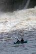 Fishing under the dam