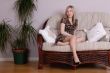 attractive blonde teenage student