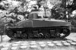 sherman tank side view