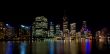 Brisbane River and City Skyline at Night