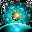 gold glass ball