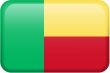 Benin Flag Button