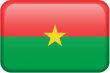 Burkina Faso Flag Button