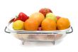 Big sieve with fruit