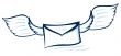 Vector illustration of an abstract envelope