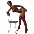 Sexy Girl on the chair