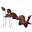 Sexy Girl on the chair