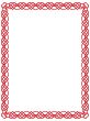 celtic border with red hearts