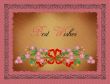 Greeting Card-Best Wishes
