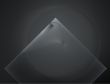 Abstract Pyramid and Sun in Grey Black