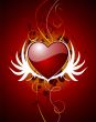 valentine hearth with wing