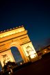 Awesome Arch de Triomphe at Night