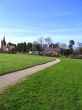 Village Green in Cheshire Village of Aldford