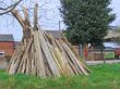 Wood for Bonfire on Farm