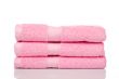 Pink towels