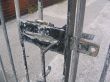 Iron Gate and Padlock
