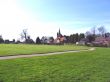 Village Green in Cheshire Village of Aldford