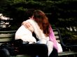 hugging couple