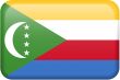 Comoros Flag Button