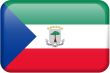 Equatorial Guinea Flag Button