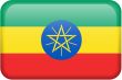 Ethiopia Flag Button