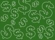 Green Dollar Sign background