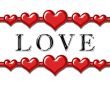 Love and Hearts Background
