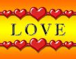 Love and Hearts Background