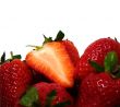 strawberries background #2