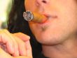 man smoking a cigar