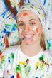 Woman painting