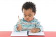 adorable baby student
