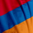Armenian Flag Closeup