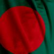 Bangladeshi Flag Closeup