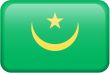 Mauritania Flag Button
