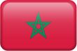 Morocco Flag Button