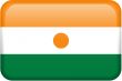 Niger Flag Button
