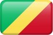 Republic of the Congo Flag Button