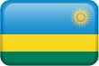 Rwanda Flag Button
