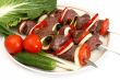 Appetizing shish kebab