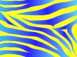 tiger design in blue