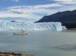 The Perito Moreno Glacier in Patagonia, Argentina.