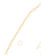 Orange thread abstract