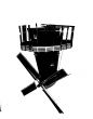 abstract reflected windmill