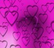 Raining hearts