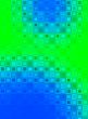 blue and green squares abstract