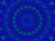 Blue hippy
