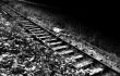 Rail track and corner of copyspace
