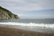 Coast of sea of Japan. Relaxation