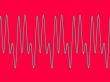 Pink with waveform